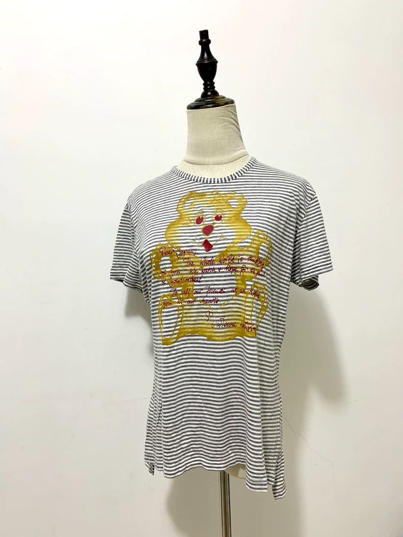 Vivienne Westwood Vivienne Westwood Vintage Bear Stripe T-shirt - dmc Size US M / EU 48-50 / 2 - 5 Thumbnail
