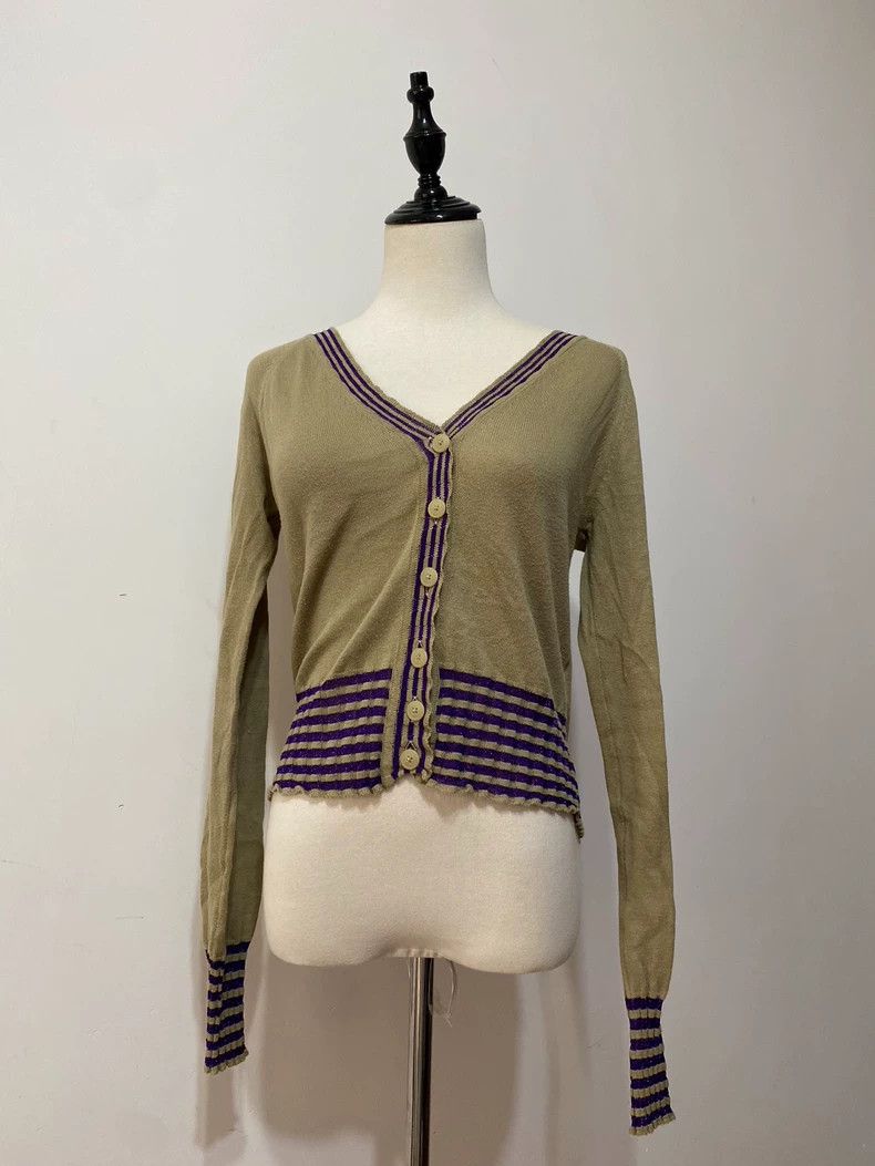 Vivienne Westwood 90s Vivienne Westwood Knit Cardigan - dmc Size US M / EU 48-50 / 2 - 2 Thumbnail