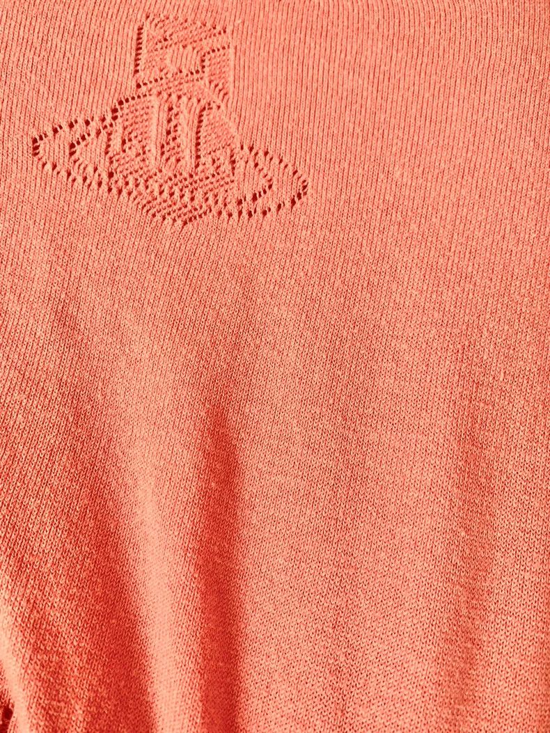 Vivienne Westwood Vivienne Westwood Vintage Saturn Pink Knit Top - dmc Size US M / EU 48-50 / 2 - 9 Thumbnail