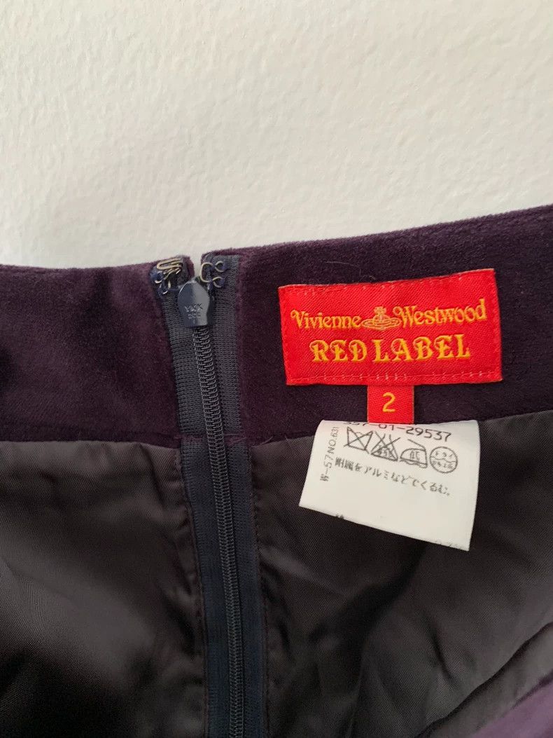 Vivienne Westwood Vivienne Westwood Purple Velvet Skirt - dmc Size US 26 / EU 42 - 5 Thumbnail