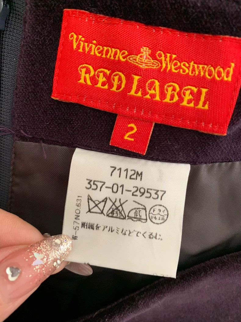 Vivienne Westwood Vivienne Westwood Purple Velvet Skirt - dmc Size US 26 / EU 42 - 4 Thumbnail
