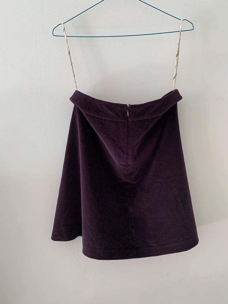 Vivienne Westwood Vivienne Westwood Purple Velvet Skirt - dmc Size US 26 / EU 42 - 6 Thumbnail