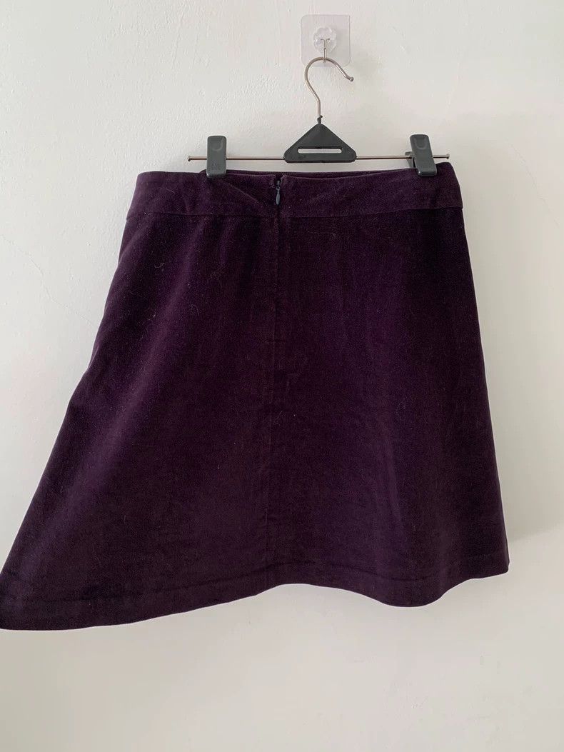 Vivienne Westwood Vivienne Westwood Purple Velvet Skirt - dmc Size US 26 / EU 42 - 3 Thumbnail