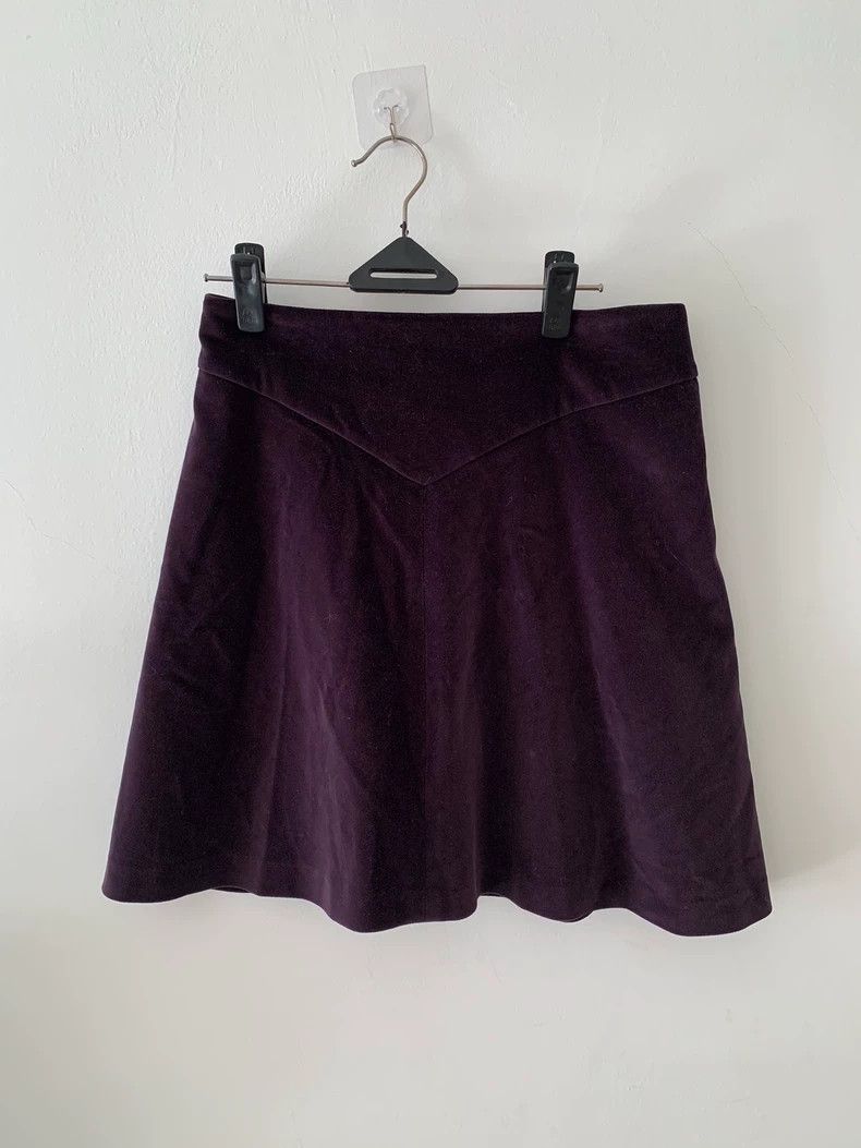 Vivienne Westwood Vivienne Westwood Purple Velvet Skirt - dmc Size US 26 / EU 42 - 2 Thumbnail