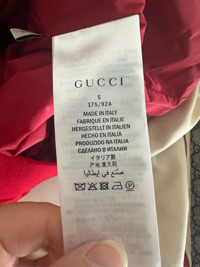 Gucci Gucci Red Jacket with Classic GG Design - dmc Size US S / EU 44-46 / 1 - 4 Thumbnail