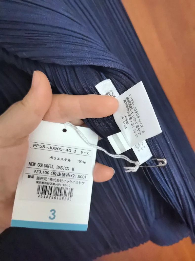 Issey Miyake Issey Miyake Pleated Blue Cardigan - dmc Size US S / EU 44-46 / 1 - 4 Thumbnail