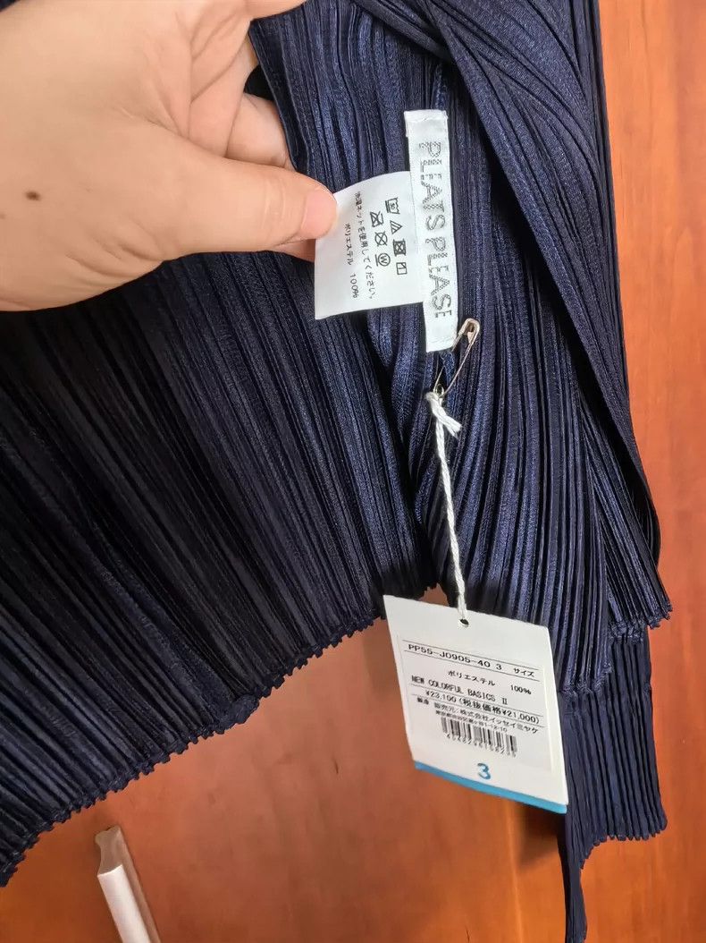 Issey Miyake Issey Miyake Pleated Blue Cardigan - dmc Size US S / EU 44-46 / 1 - 3 Thumbnail