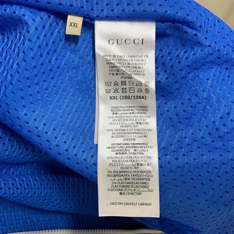 Gucci Gucci Blue Logo Stripe Jacket XXL - dmc Size US XXL / EU 58 / 5 - 4 Thumbnail