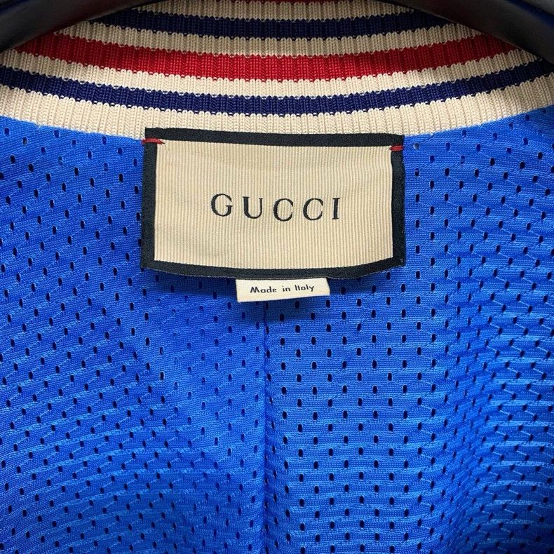 Gucci Gucci Blue Logo Stripe Jacket XXL - dmc Size US XXL / EU 58 / 5 - 3 Thumbnail