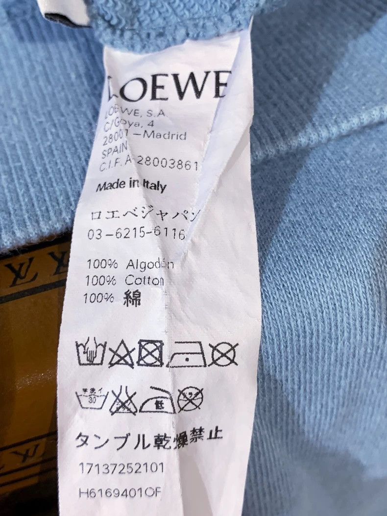 Loewe LOEWE Blue Logo Knit Crewneck Sweatshirt - dmc Size US L / EU 52-54 / 3 - 5 Thumbnail