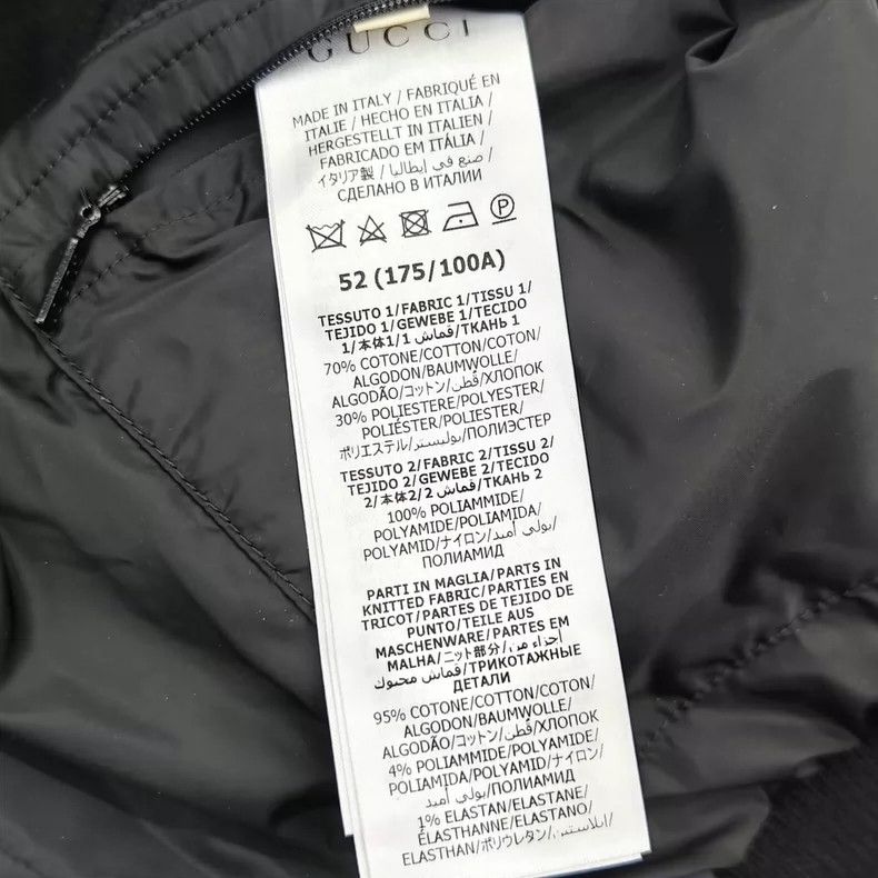 Gucci Gucci Black Logo Embossed Jacket - dmc Size US XL / EU 56 / 4 - 4 Thumbnail