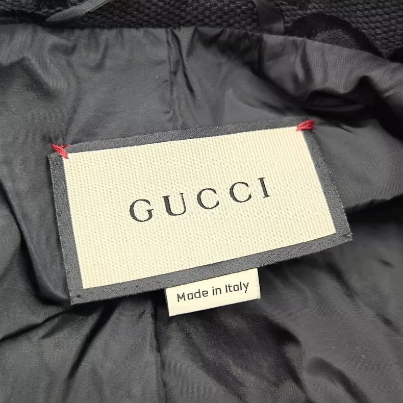 Gucci Gucci Black Logo Embossed Jacket - dmc Size US XL / EU 56 / 4 - 3 Thumbnail