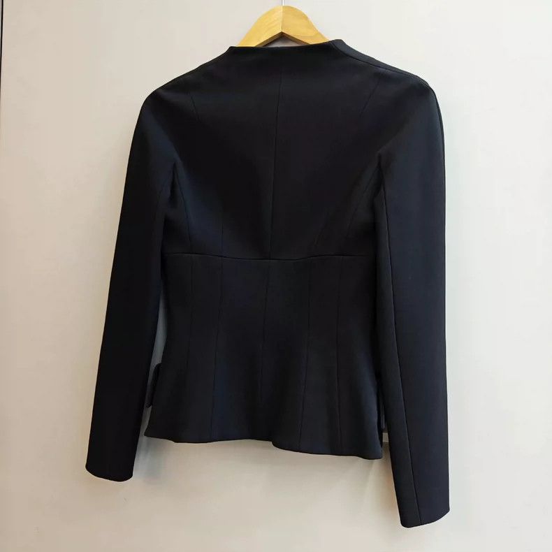 Dior Dior Women's Waist-Cinched Blazer Jacket - dmc Size US M / EU 48-50 / 2 - 2 Thumbnail