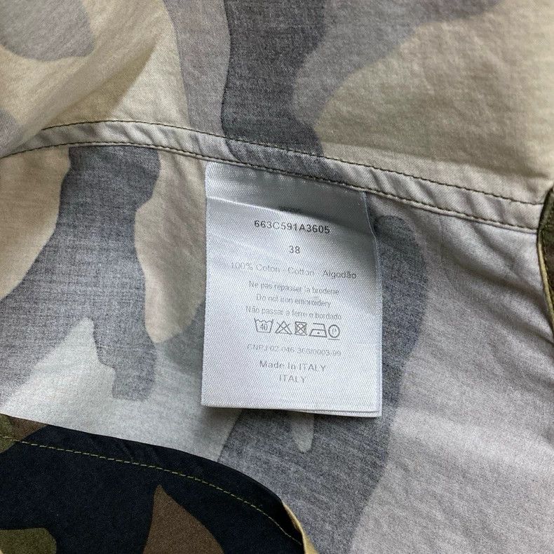 Dior Dior Camo Floral Embroidered Short-Sleeve Shirt - dmc Size US M / EU 48-50 / 2 - 4 Thumbnail