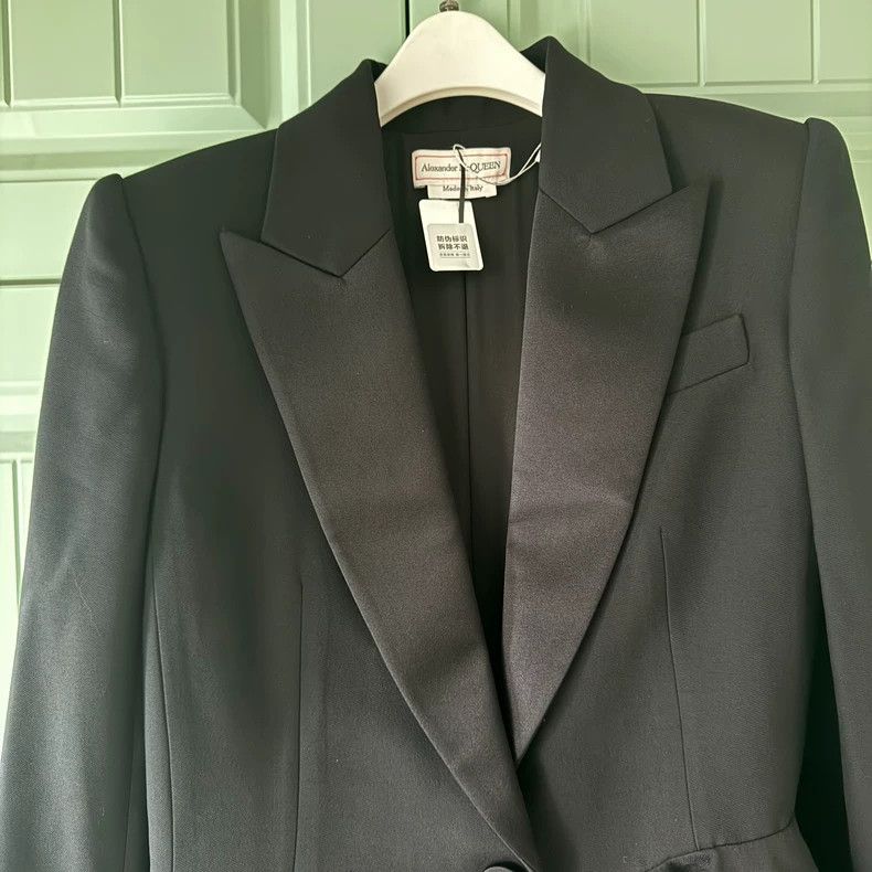 Alexander McQueen Alexander McQueen Black Runway Blazer - dmc Size US M / EU 48-50 / 2 - 6 Thumbnail