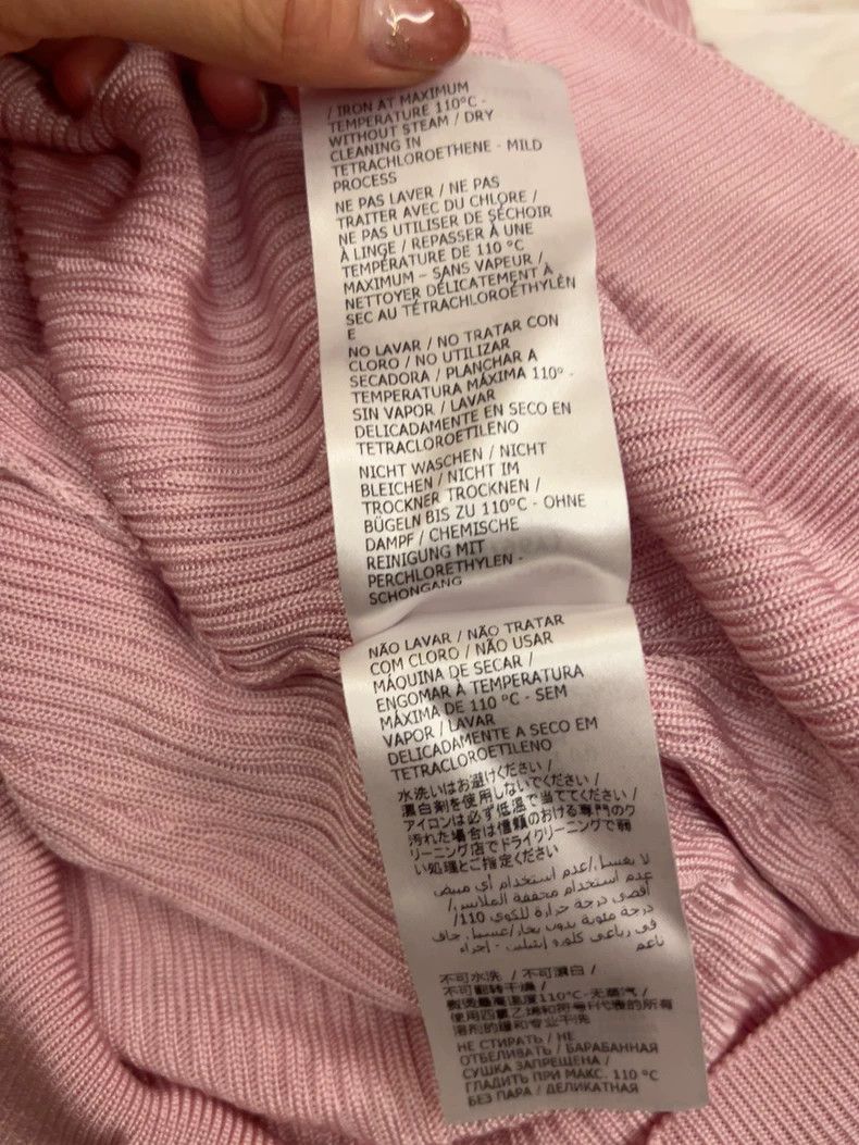 Alexander McQueen Alexander McQueen Pink Ribbed Sweater - dmc Size US L / EU 52-54 / 3 - 5 Thumbnail
