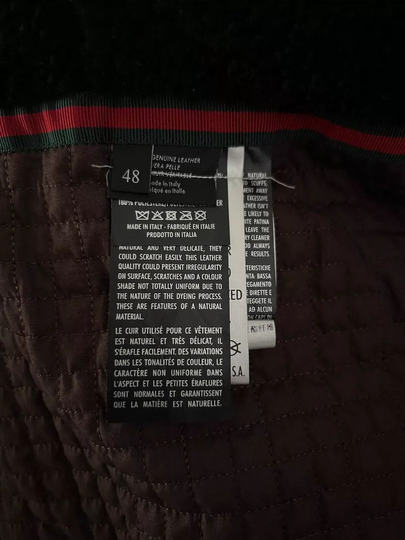Gucci Gucci Shearling Leather Jacket - dmc Size US L / EU 52-54 / 3 - 8 Thumbnail