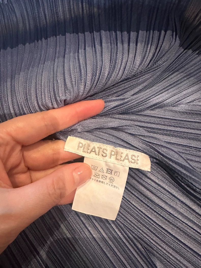 Issey Miyake Pleats Please Issey Miyake Long Sleeve Top - dmc Size US M / EU 48-50 / 2 - 5 Thumbnail