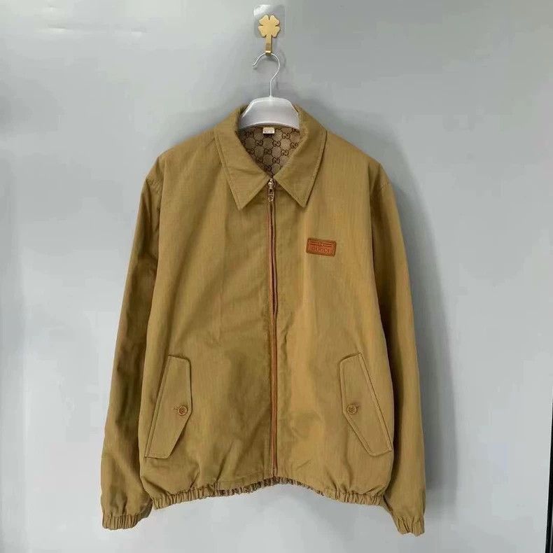Gucci Gucci Reversible Printed Brown Jacket - dmc Size US L / EU 52-54 / 3 - 3 Thumbnail