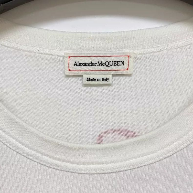Alexander McQueen Alexander McQueen Skull Print T-Shirt - dmc Size US XL / EU 56 / 4 - 3 Thumbnail
