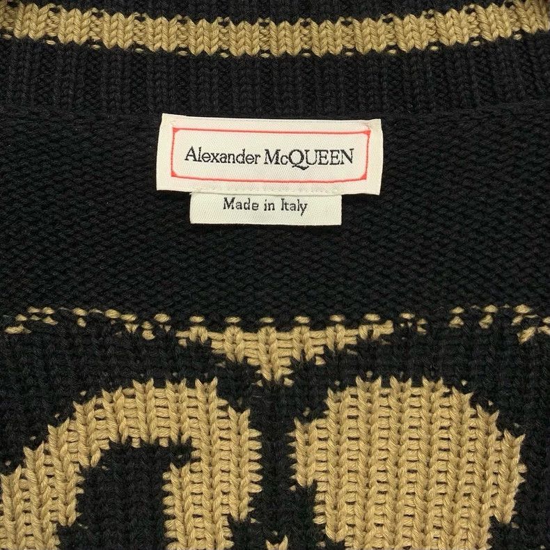 Alexander McQueen Alexander McQueen Black Skull Cardigan - dmc Size US M / EU 48-50 / 2 - 3 Thumbnail