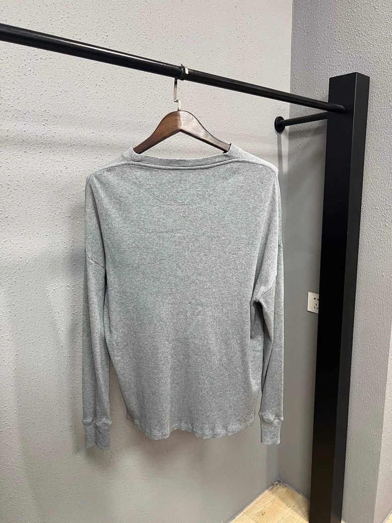 Loewe Loewe Gray Logo Long Sleeve Top - dmc Size US S / EU 44-46 / 1 - 2 Thumbnail