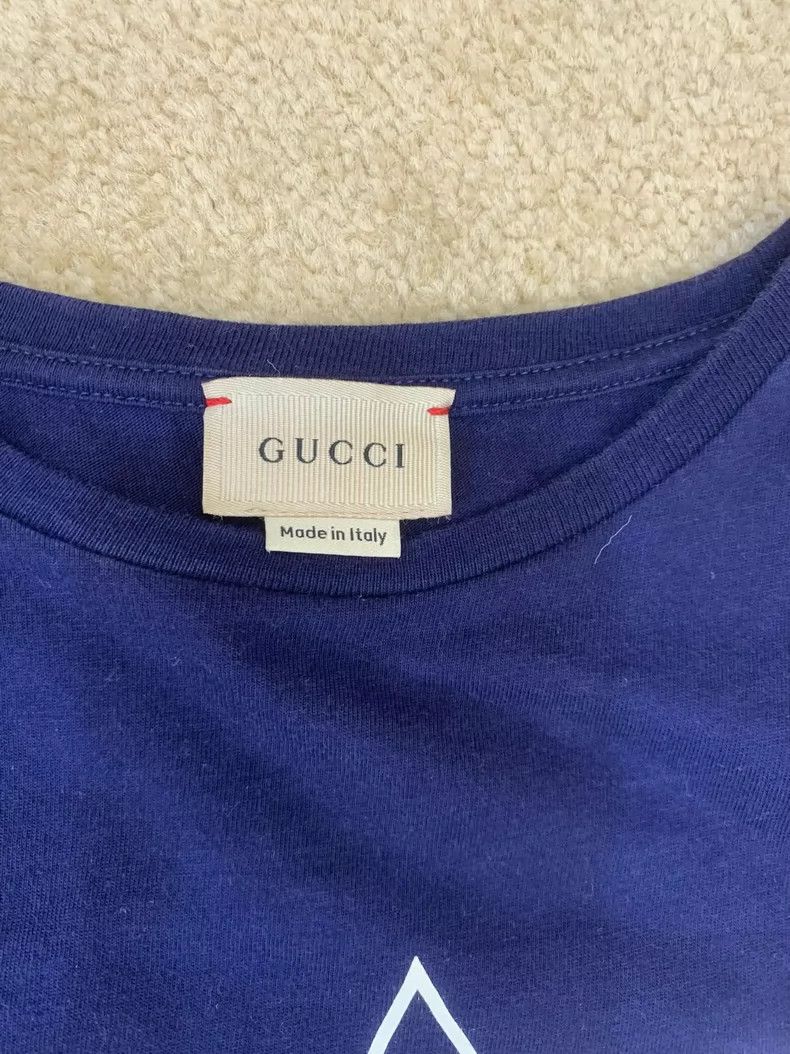 Gucci Gucci 1921 Logo Short Sleeve T-Shirt - dmc Size US M / EU 48-50 / 2 - 2 Thumbnail