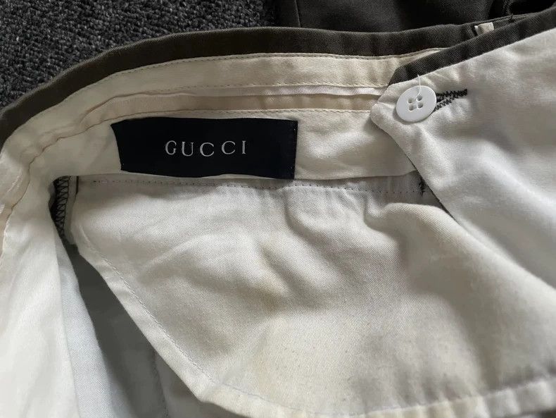Gucci Gucci Men's Casual Gray Pants - dmc Size US 34 / EU 50 - 6 Thumbnail