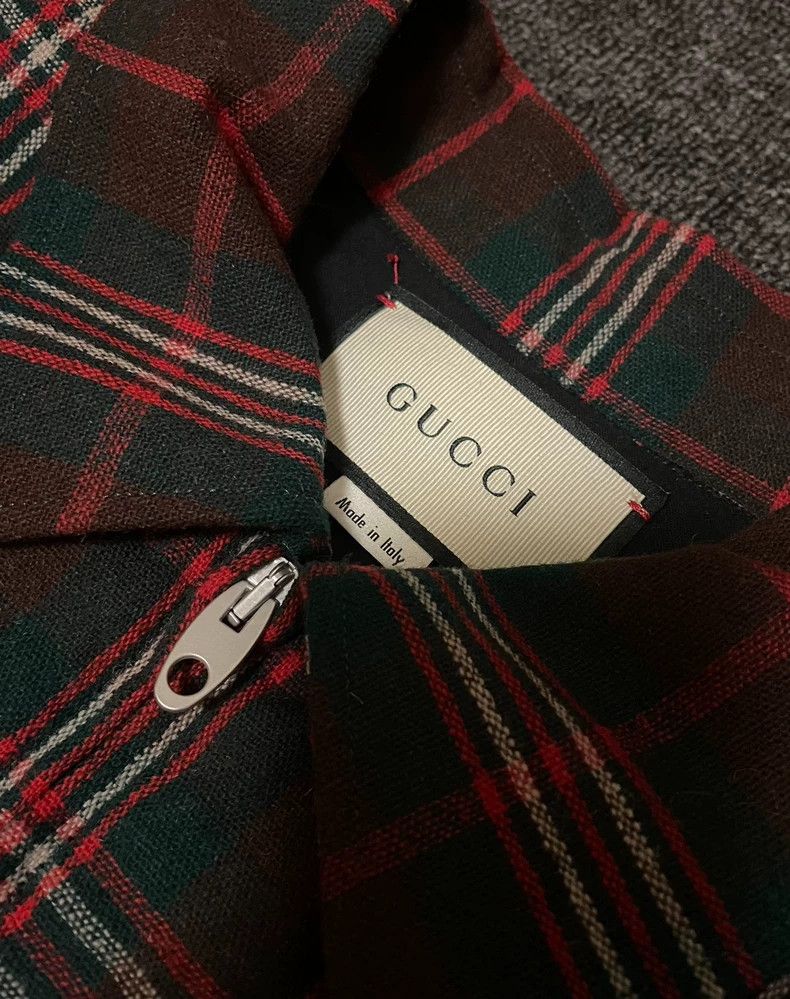 Gucci Gucci Wool Plaid Jacket with Hanger - dmc Size US M / EU 48-50 / 2 - 5 Thumbnail