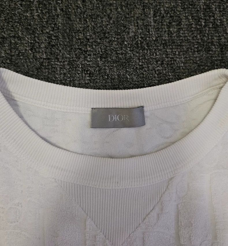 Dior Dior Oversize Towel Short Sleeve T-shirt - dmc Size US S / EU 44-46 / 1 - 3 Thumbnail