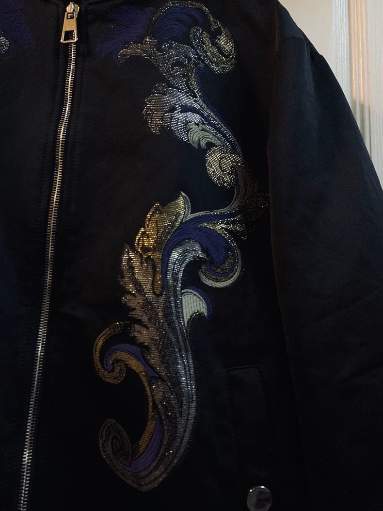 Versace Versace Embroidered Bomber Jacket Coat - dmc Size US M / EU 48-50 / 2 - 3 Thumbnail