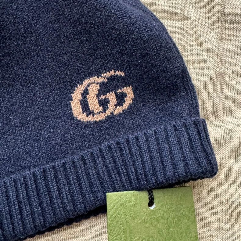 Gucci Gucci 22FW Cashmere Knit Beanie Size ONE SIZE - 3 Thumbnail