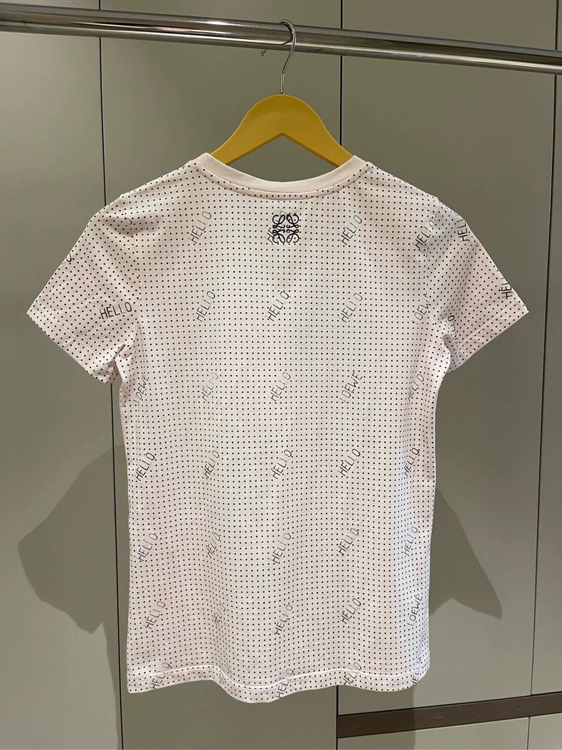 Loewe Loewe Polka Dot Logo Short Sleeve T-shirt - dmc Size US S / EU 44-46 / 1 - 3 Thumbnail
