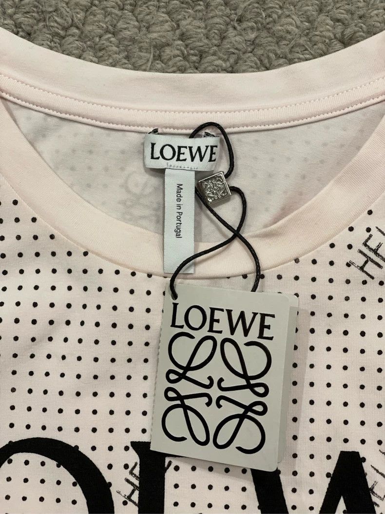 Loewe Loewe Polka Dot Logo Short Sleeve T-shirt - dmc Size US S / EU 44-46 / 1 - 2 Thumbnail