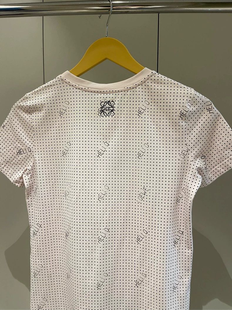 Loewe Loewe Polka Dot Logo Short Sleeve T-shirt - dmc Size US S / EU 44-46 / 1 - 4 Thumbnail