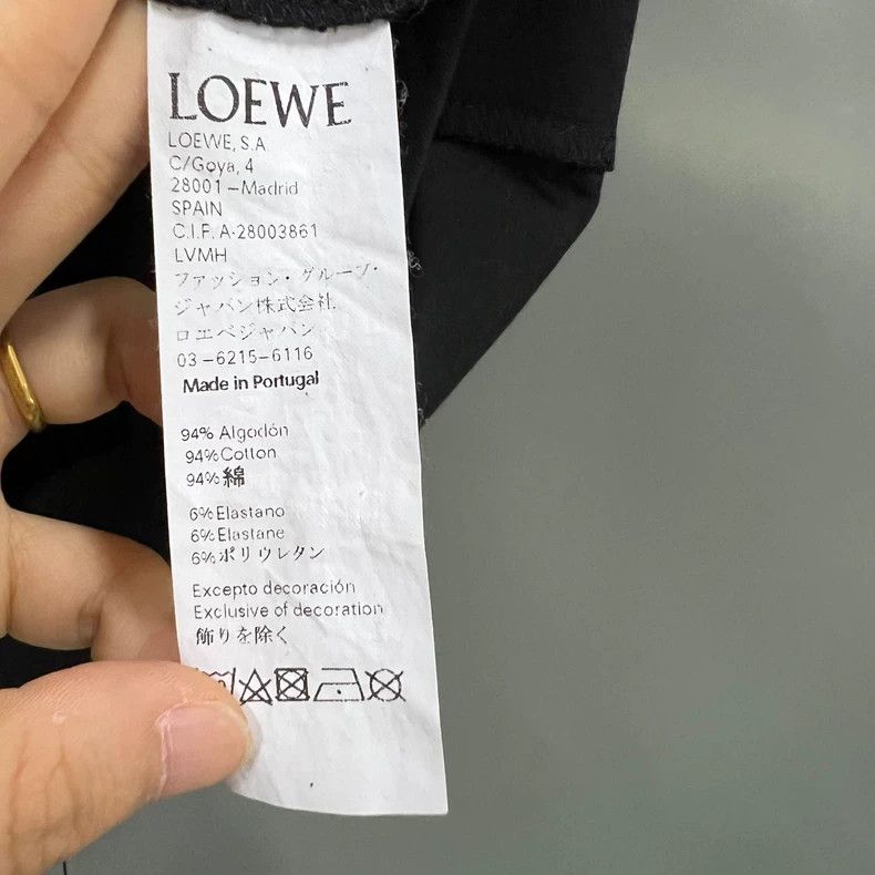 Loewe LOEWE Insect Logo Short Sleeve T-shirt - dmc Size US S / EU 44-46 / 1 - 4 Thumbnail