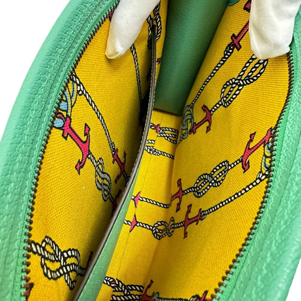 Gucci Gucci Gucci Hawaii Logo Leather/Straw Clutch Bag Limited Leather Clutch Bag 744973 Size ONE SIZE - 7 Thumbnail