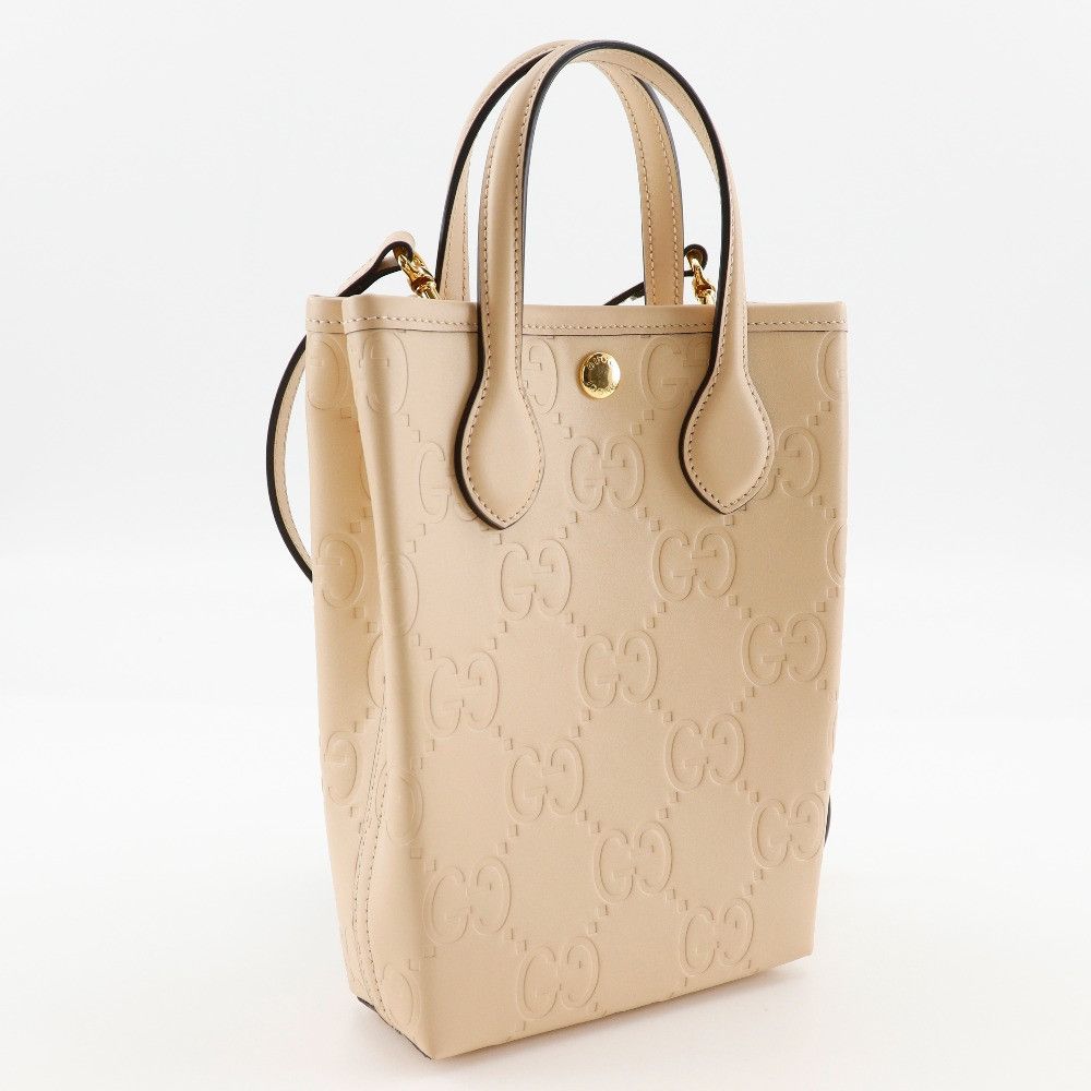 Gucci Gucci Gucci Super Mini Bag Leather 2way Bag Leather Handbag 790133 DUTY FREE for USA Size ONE SIZE - 3 Thumbnail