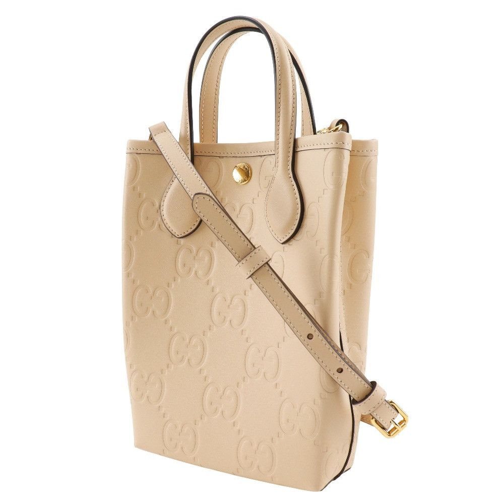 Gucci Gucci Gucci Super Mini Bag Leather 2way Bag Leather Handbag 790133 DUTY FREE for USA Size ONE SIZE - 2 Thumbnail