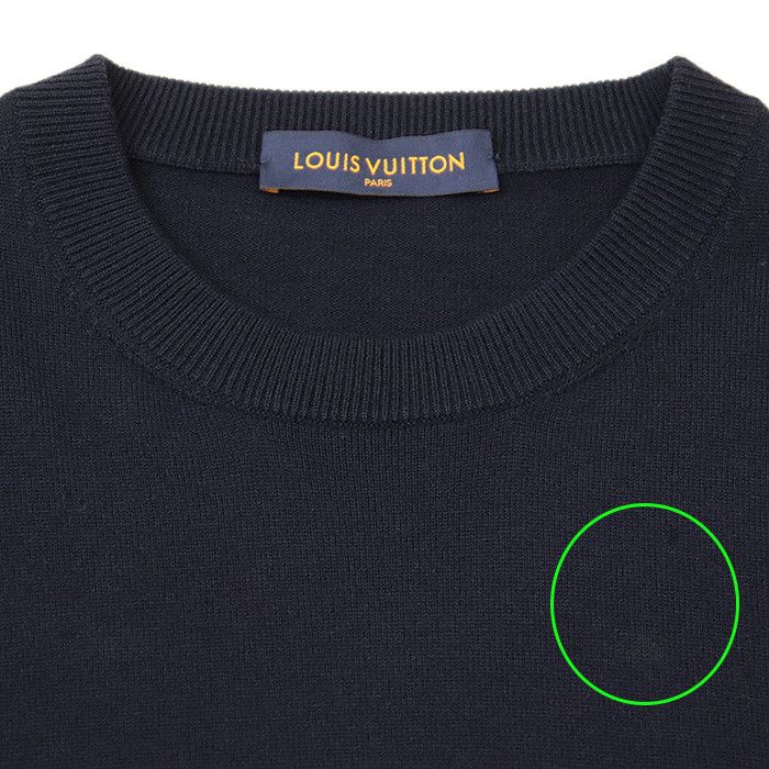 Louis Vuitton Louis Vuitton Louis Vuitton Signature Monogram Wool Cashmere Knit Others Tops RM231Q R93 HON42W DUTY FREE for USA Size ONE SIZE - 2 Thumbnail