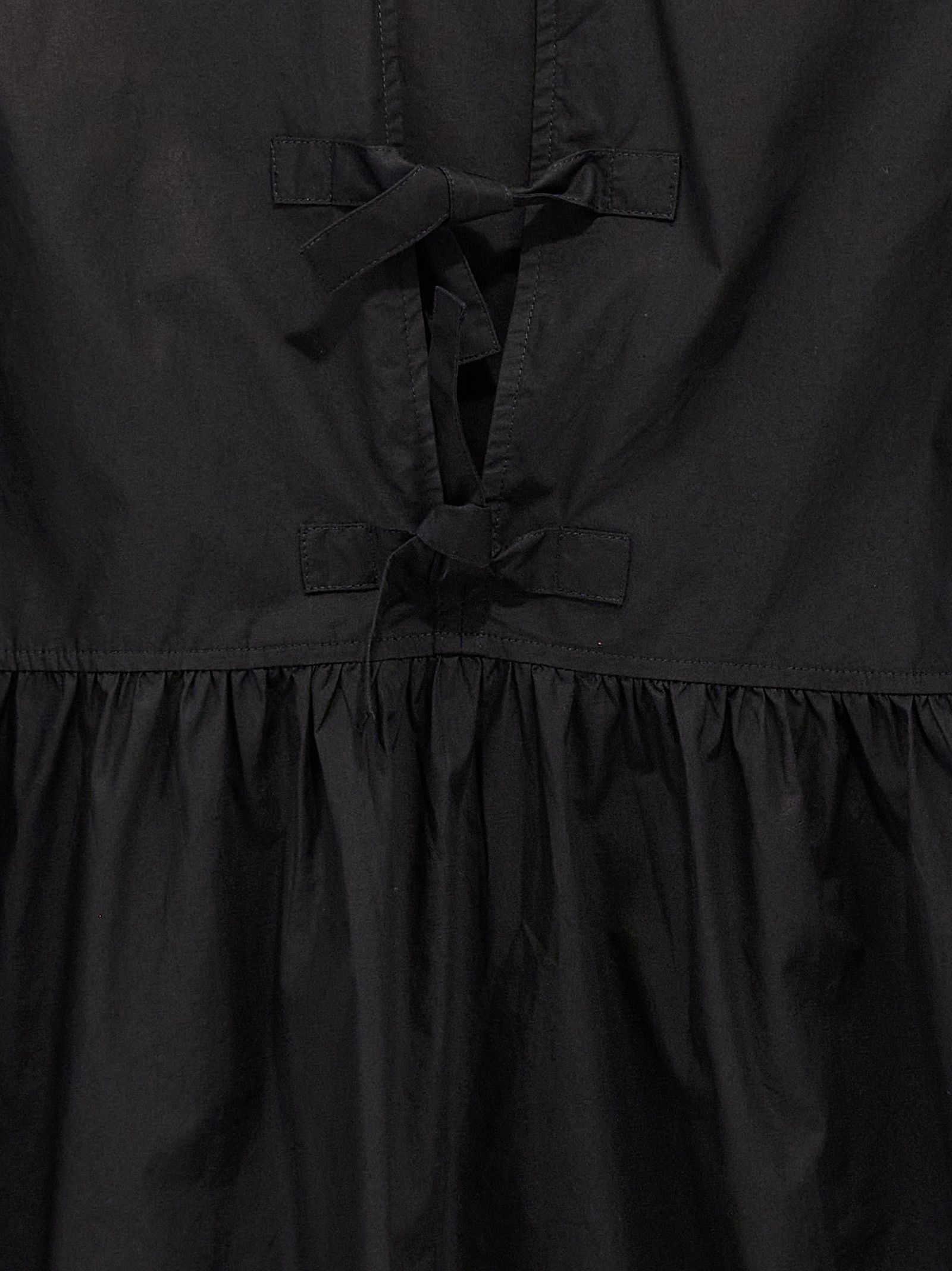 Ganni Knot Poplin Dress Size XXS / US 00 / IT 34 - 4 Thumbnail