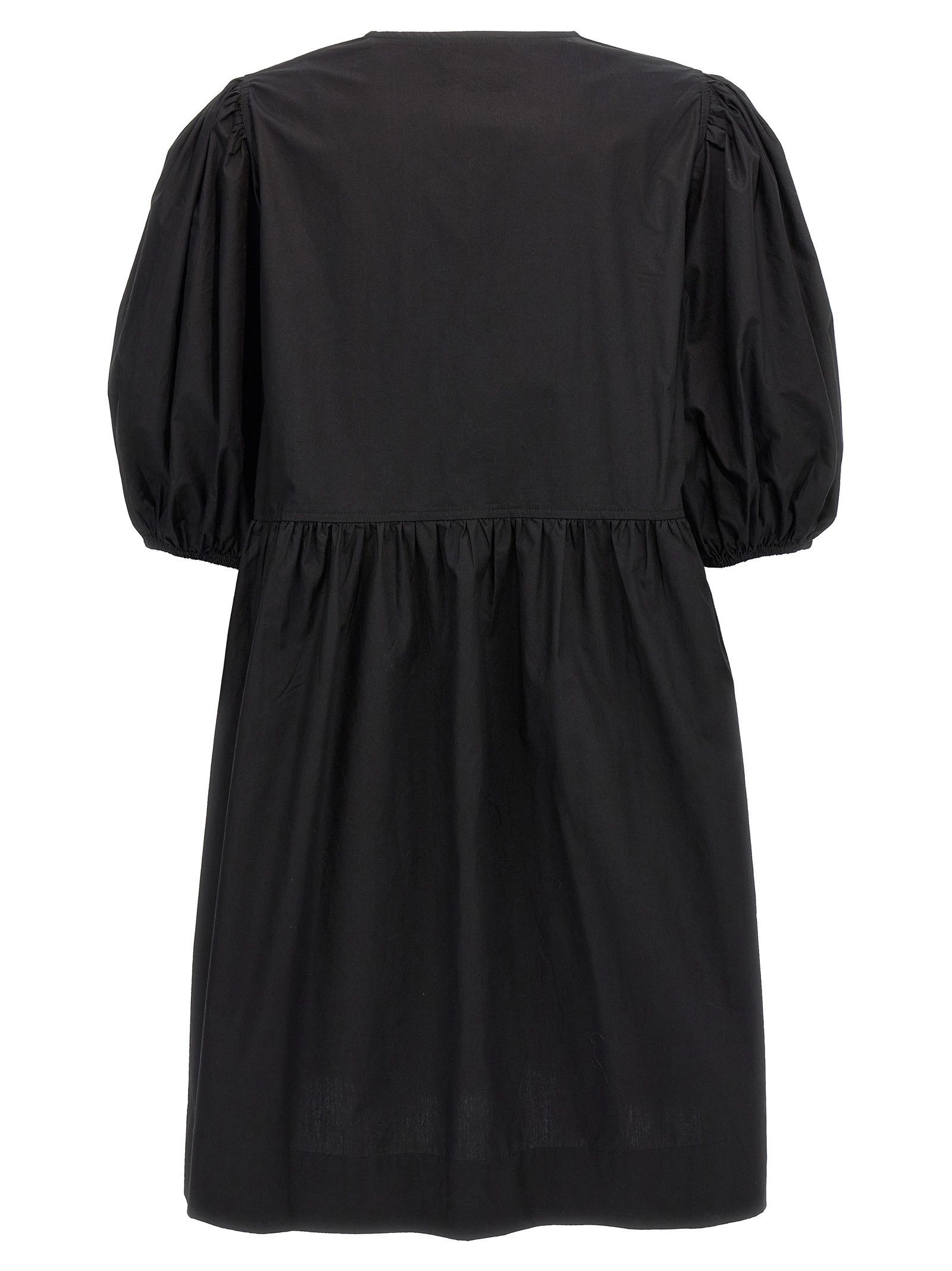 Ganni Knot Poplin Dress Size XXS / US 00 / IT 34 - 2 Thumbnail