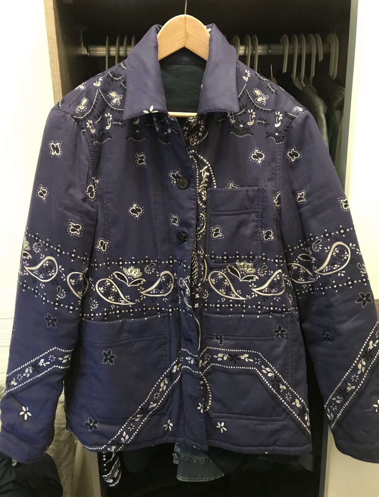 Burberry Prorsum Burberry Prorsum Paisley Quilted Jacket FW15 Grailed