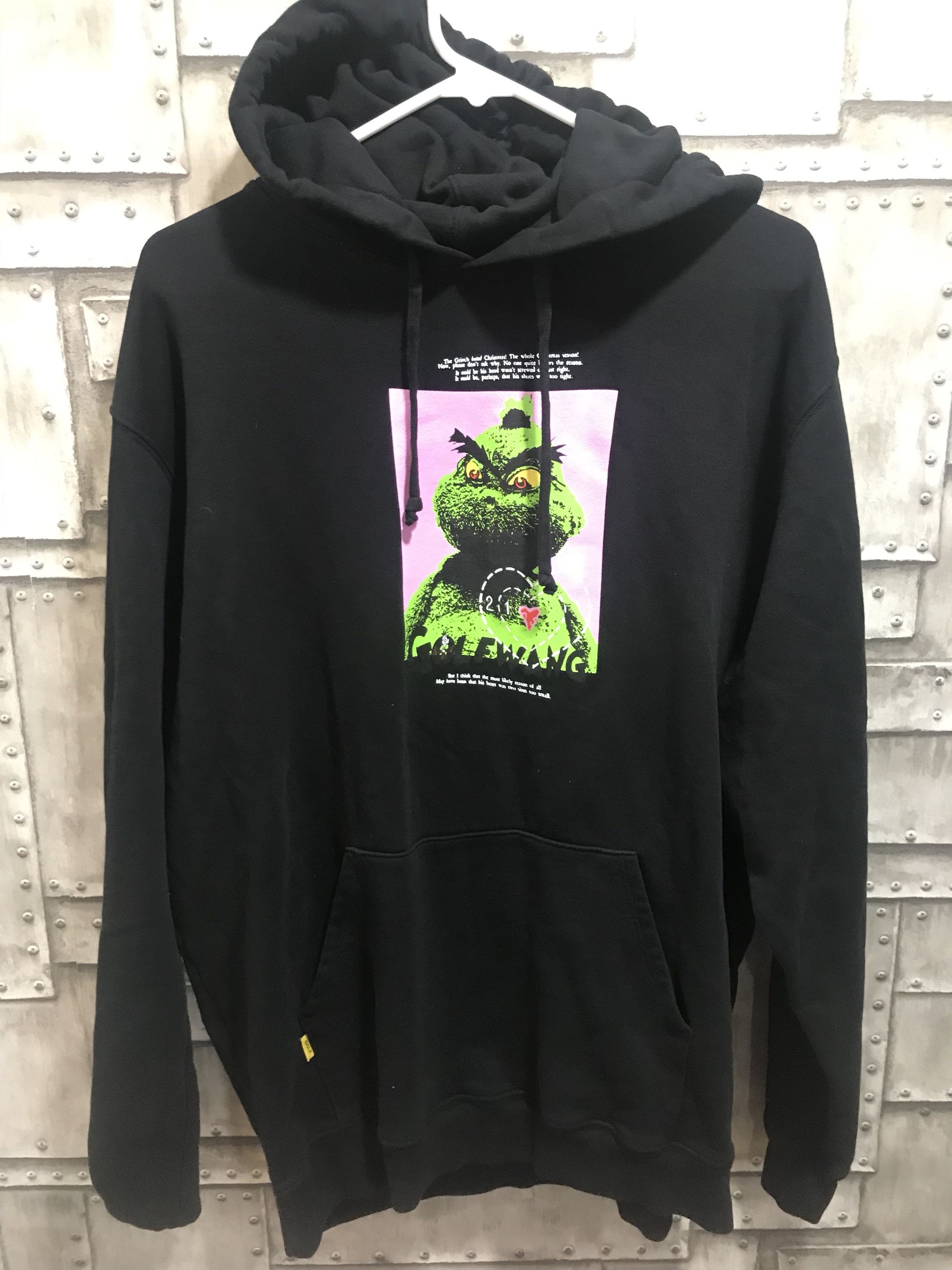 Golf wang grinch clearance hoodie