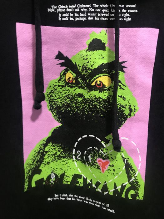 Golf wang deals grinch hoodie