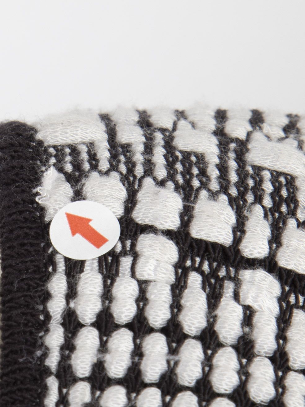 Helmut Lang Black & White Woven Detail Dress Size XS / US 0-2 / IT 36-38 - 5 Thumbnail