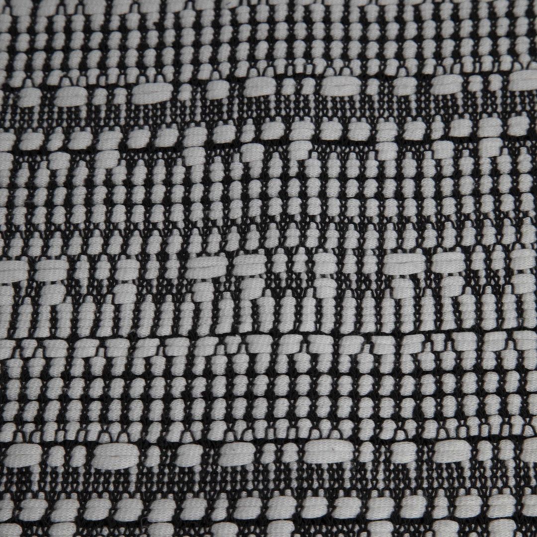 Helmut Lang Black & White Woven Detail Dress Size XS / US 0-2 / IT 36-38 - 3 Thumbnail