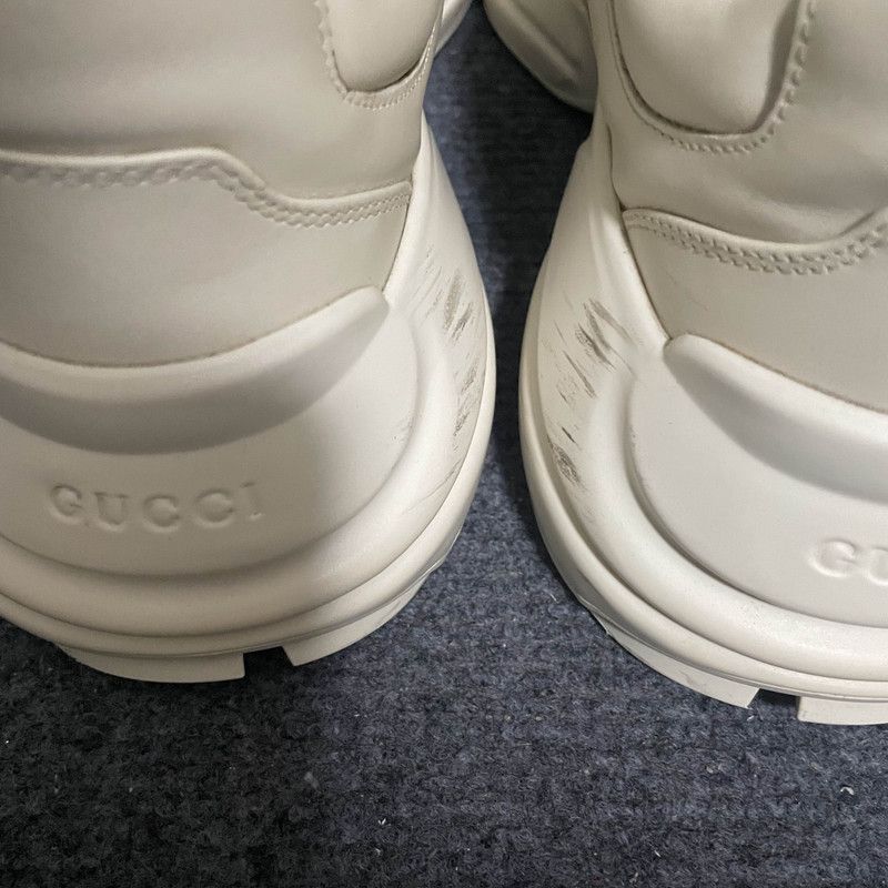 Gucci Gucci Rhyton Low-top Dad Sneakers with Logo Print 0079 Size US 8 / EU 41 - 7 Thumbnail