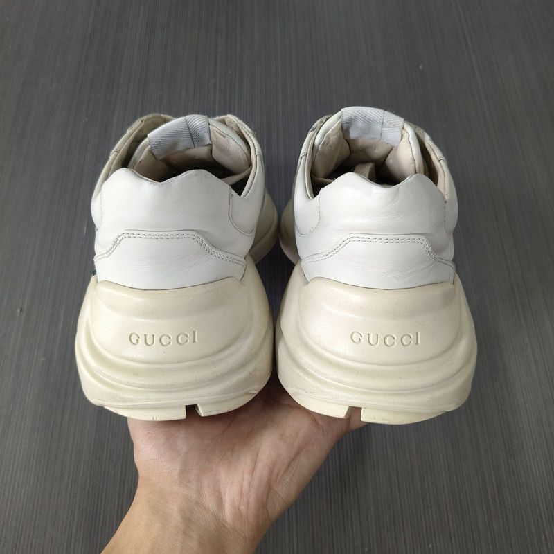 Gucci Gucci Rhyton White Dad Sneakers for Men 0079 Size US 8.5 / EU 41-42 - 3 Thumbnail