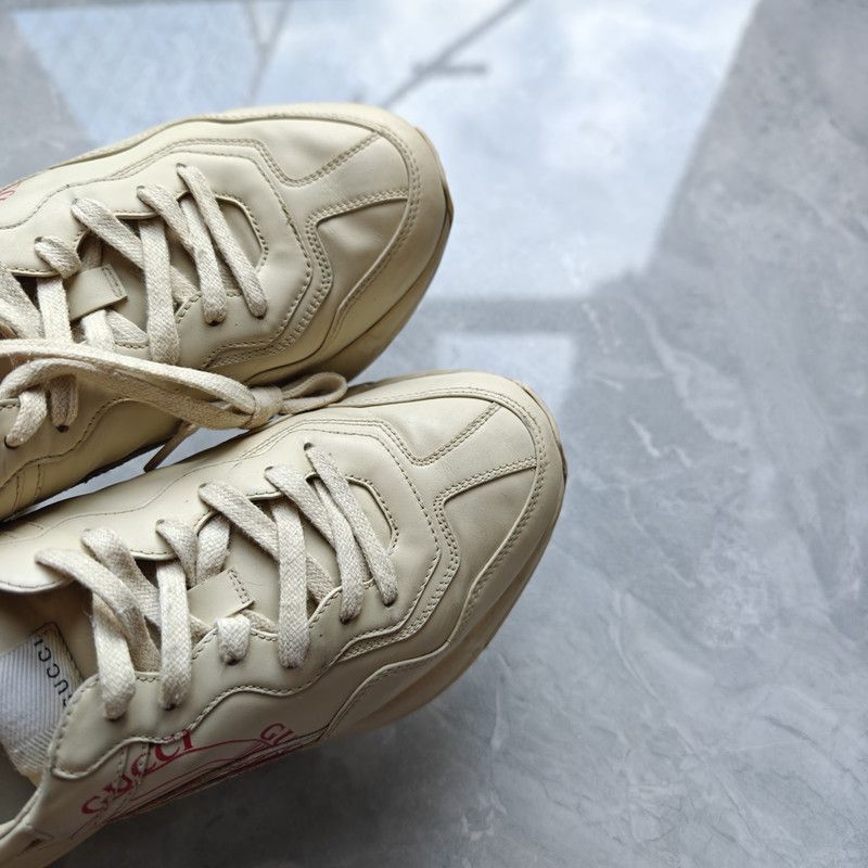 Gucci Gucci Rhyton Classic Low-Top Dad Sneakers 0079 Size US 8.5 / EU 41-42 - 9 Thumbnail